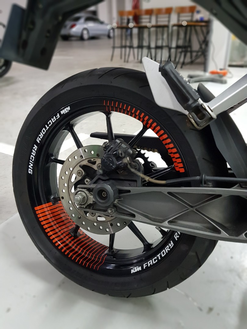 Rim Wrap, Motorcycles, Motorcycle Accessories on Carousell