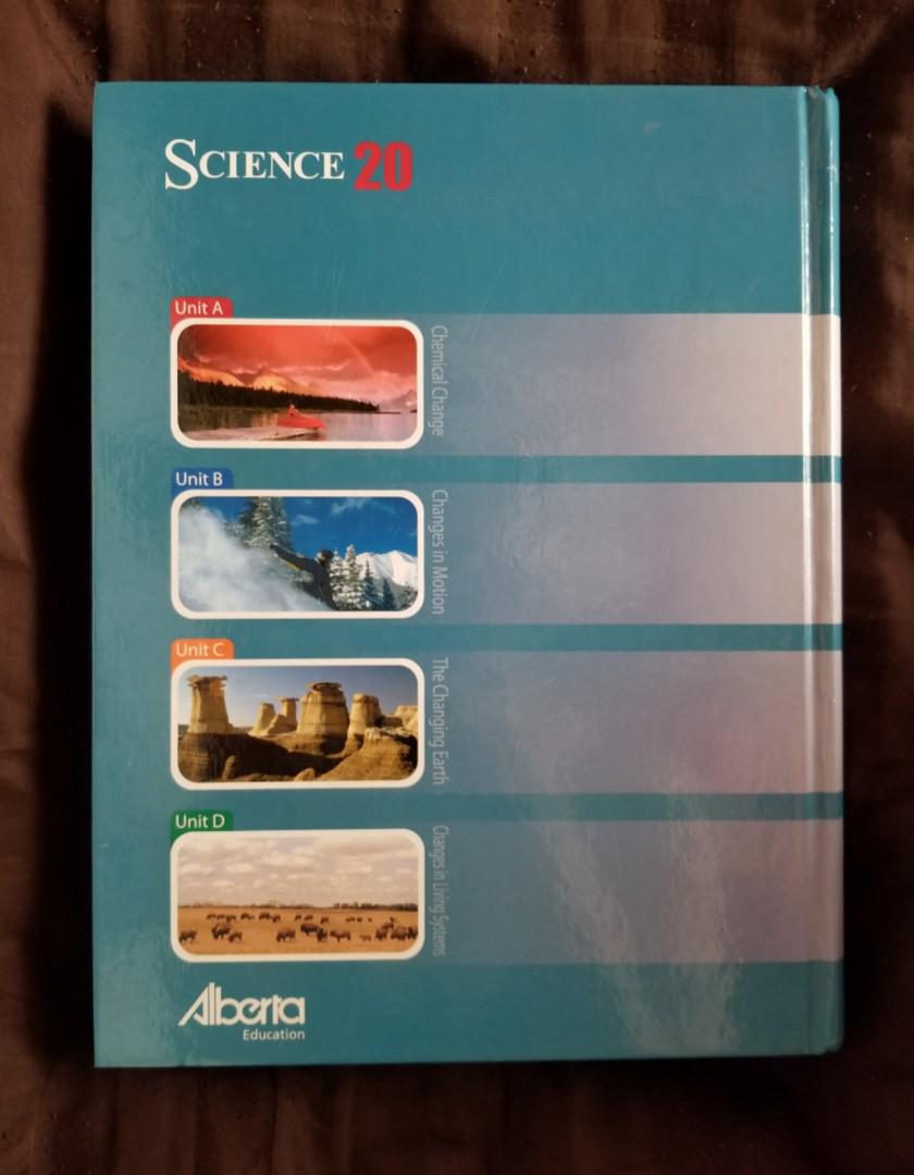 Science 20.pdf Science 20 textbook & dvd, Textbooks on Carousell