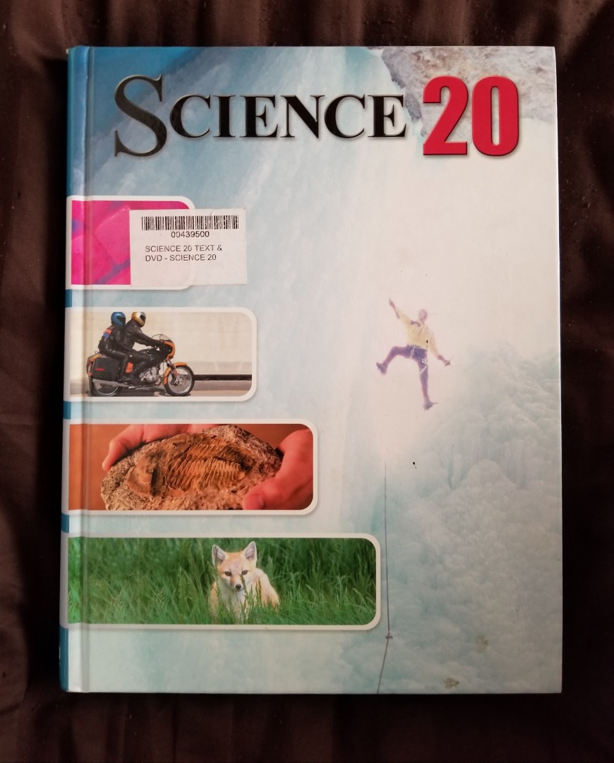 Science 20.pdf Science 20 textbook & dvd, Textbooks on Carousell