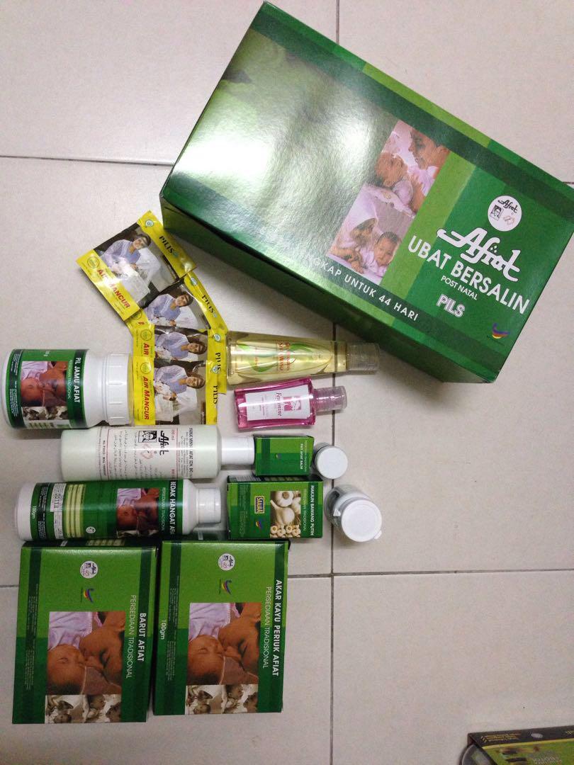 Set Bersalin Afiat Health Beauty Skin Bath Body On Carousell