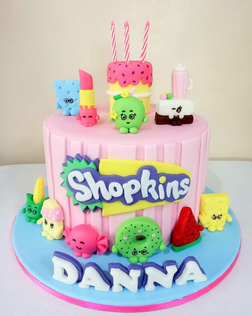 CakeSophia: Shopkins cake