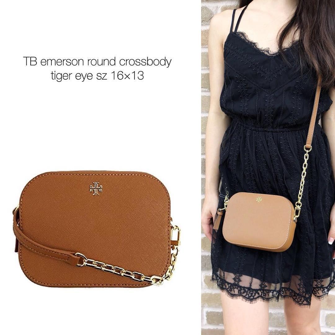 Tory burch emerson round on sale