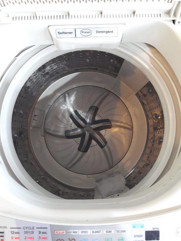TOSHIBA Washing Machine Triple Air Super Spin Dry (AW8960S), TV