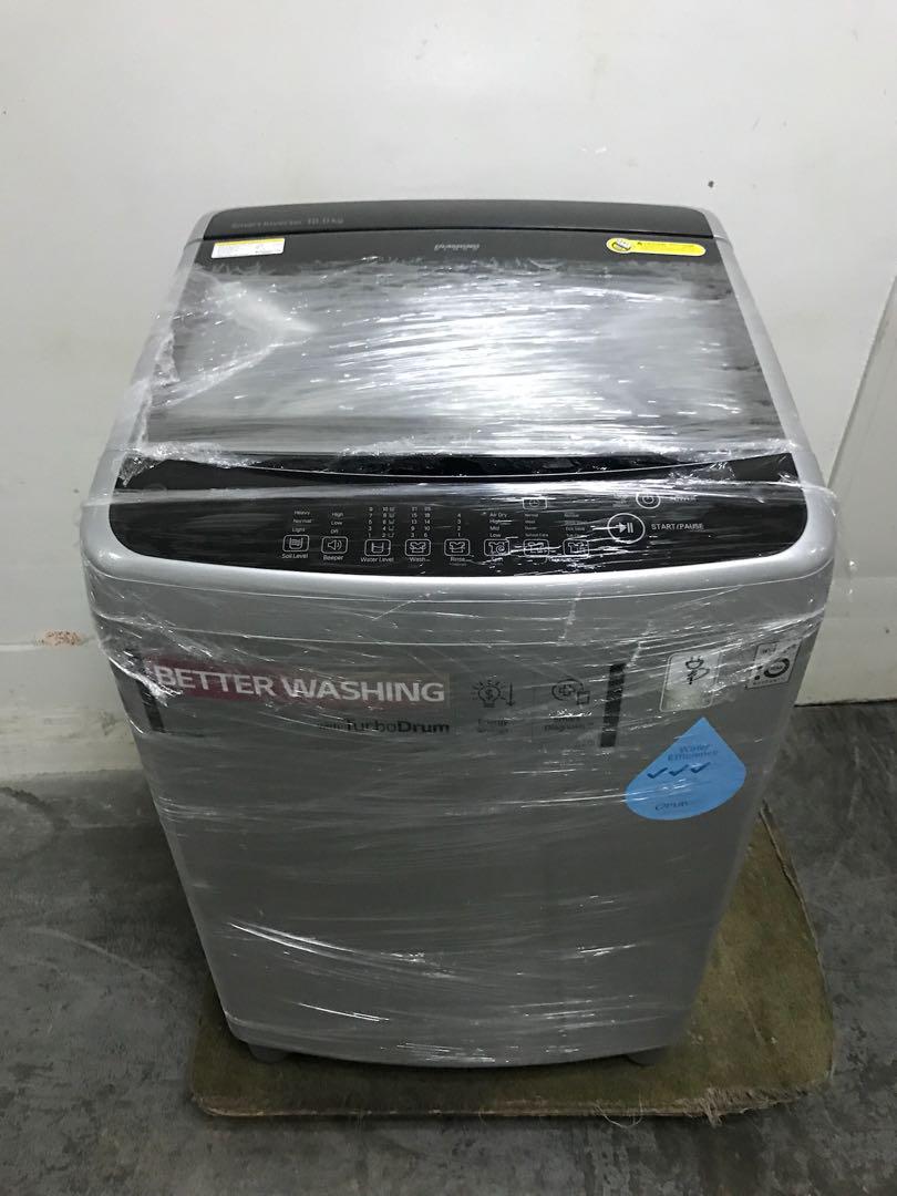 Very New Lg Smart Inverter 10kg Washing Machine Home Appliances Kitchenware On Carousell