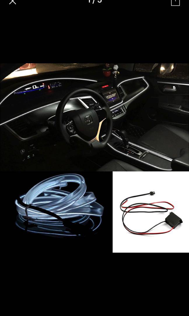 Waterproof 5m Led 12v Flexible Car Decoration Neon El Wire 5m Led 12v Flexible Car Decoration