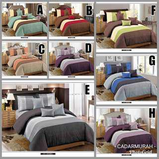 Bedsheet with comforter 5pcs