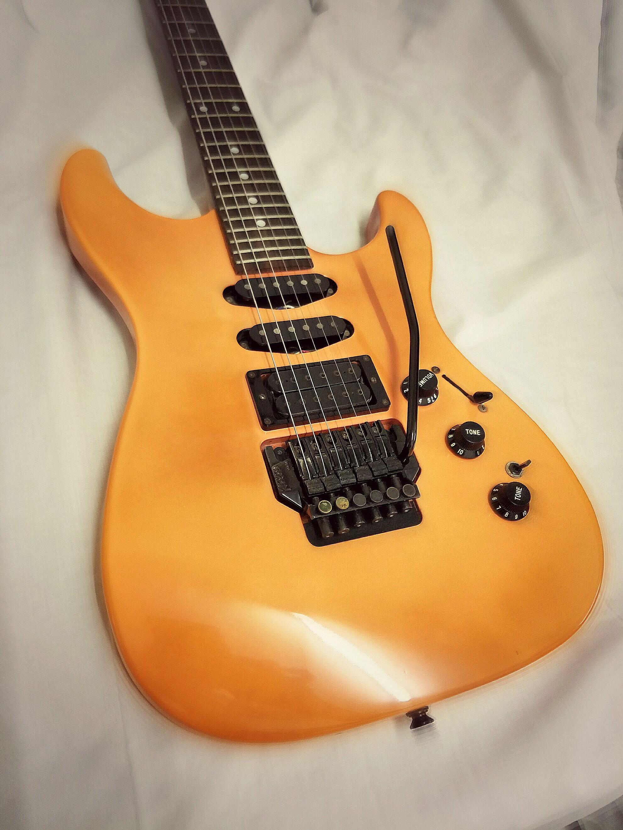 1988 fender hm strat usa/japan flash pink, stratocaster electric