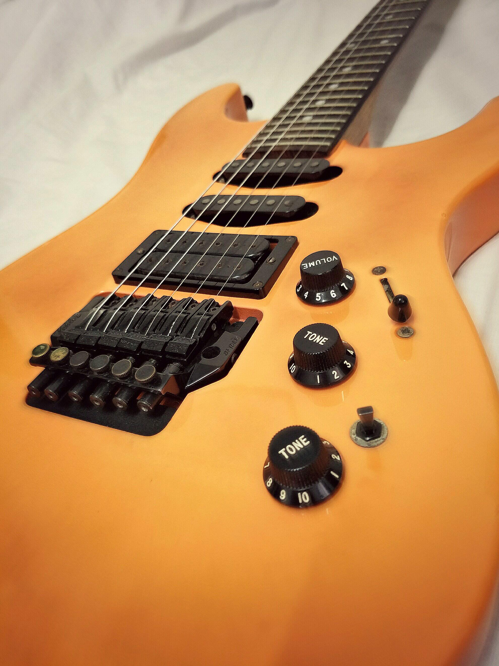 1988 Fender HM Strat USA/JAPAN Flash Pink, Stratocaster Electric Guitar