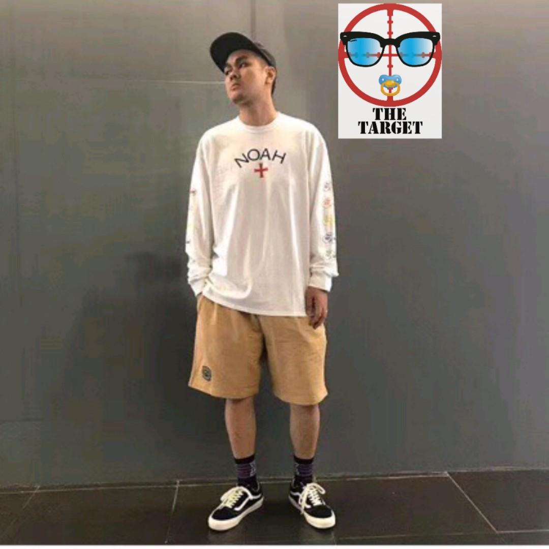 1 18SS NOAH x Sperry L/S Core Logo crew 麻20180901, 男裝, 外套及 ...