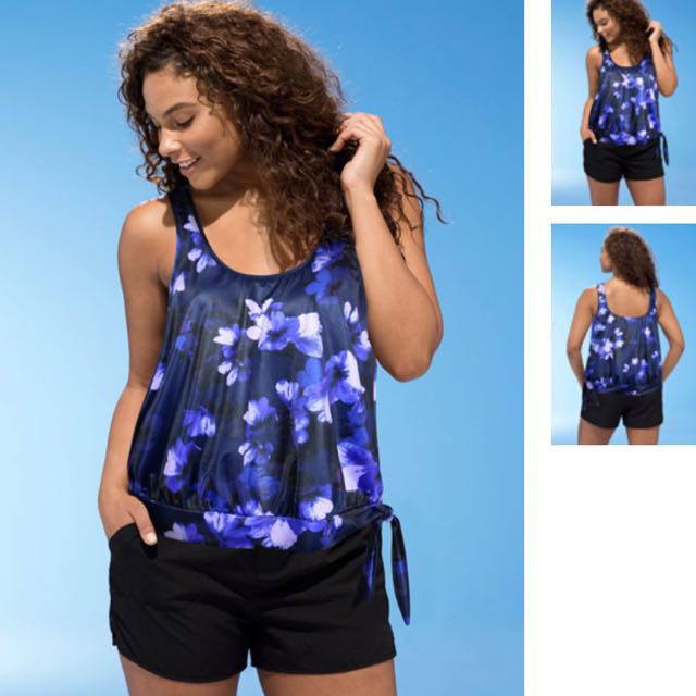 Women's top shortini swimwear
