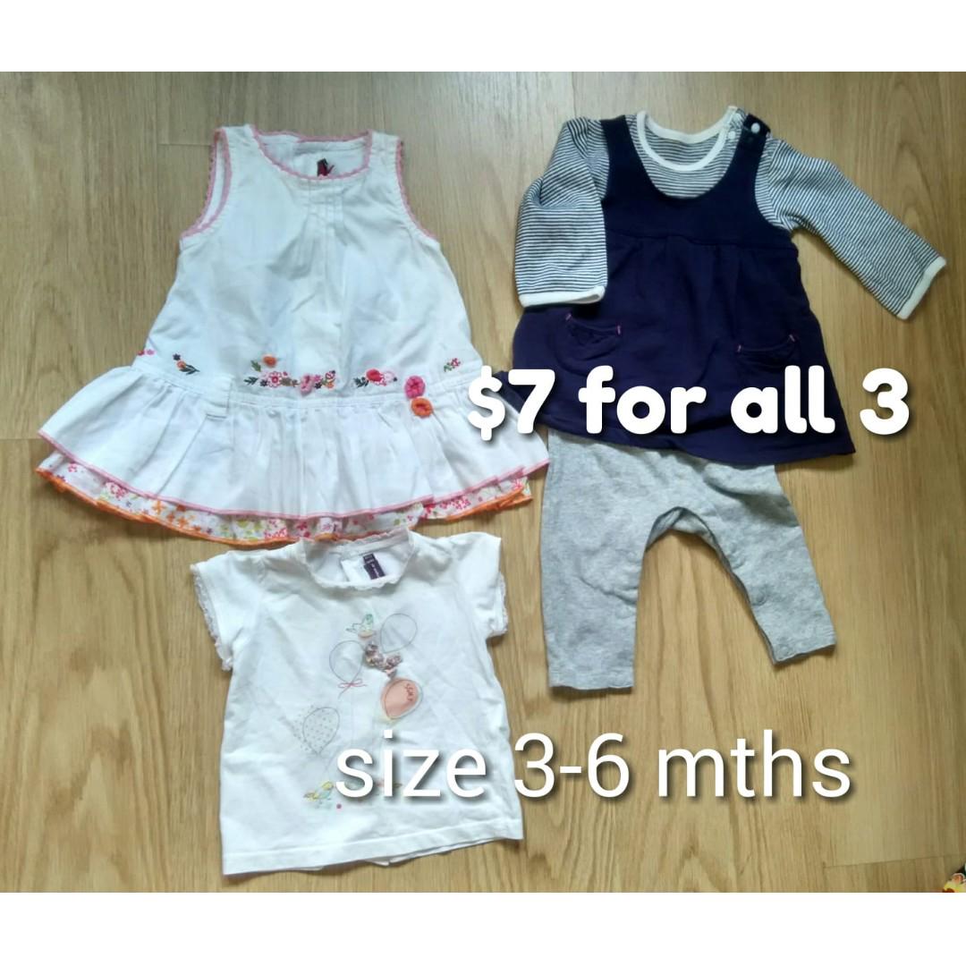 3 6 Months Old Baby Girl Clothes Babies Kids Babies Apparel On