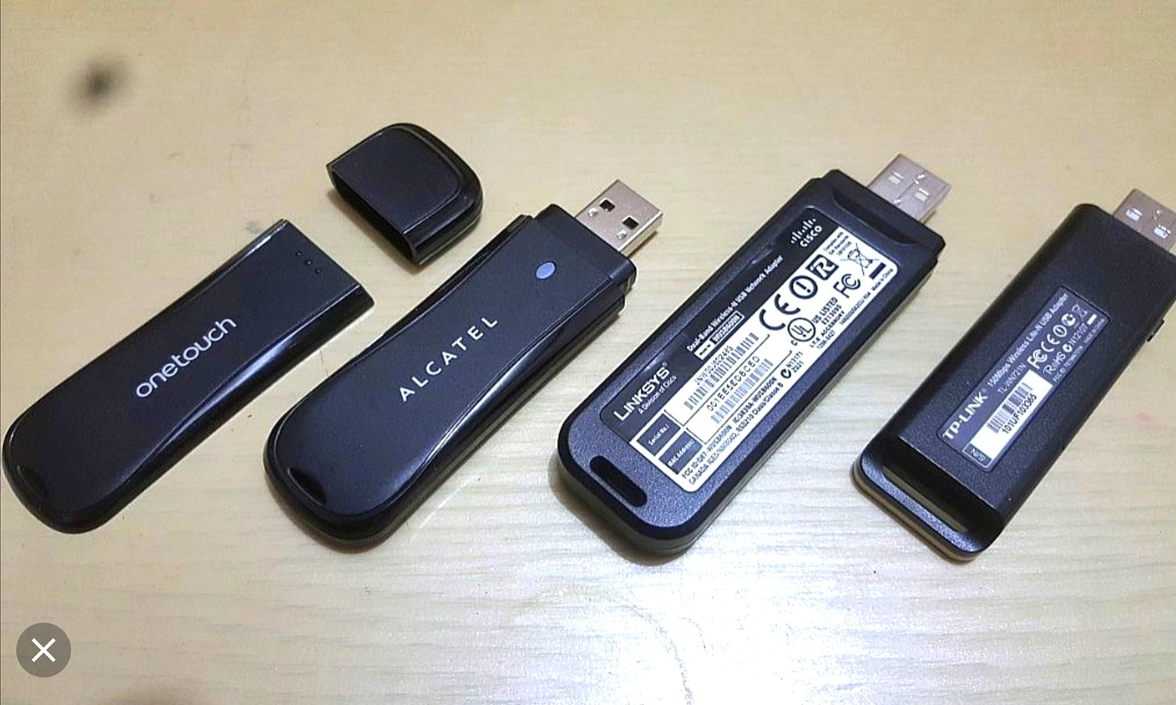 3 USB Wi-Fi 5G Dual Band, USB 3G Data SIM Card & USB Wireless-N Adapter For Laptop & PC ($100 Takes All !!), 電腦＆科技, 電腦周邊及配件, Wifi及上網相關產品-