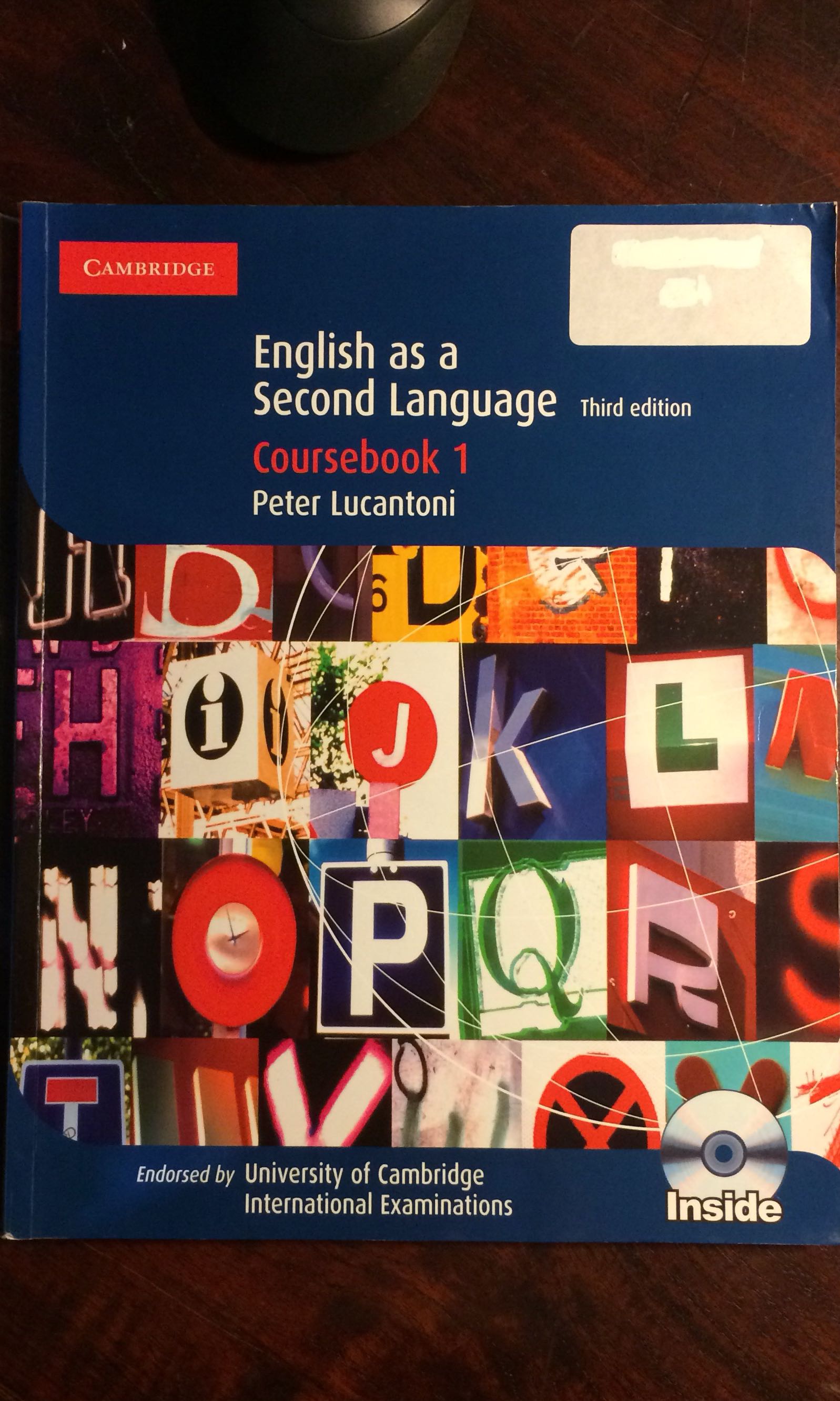 Cambridge IGCSE English as a Second Language Workbook 2 with Audio CD Books & Stationery Textbooks on Carousell