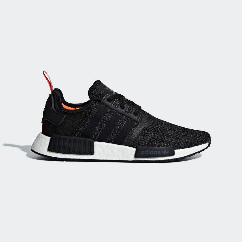 Adidas NMD R1 Core Black, Size US9/UK8.5, Men's Fashion, Footwear, Sneakers  on Carousell