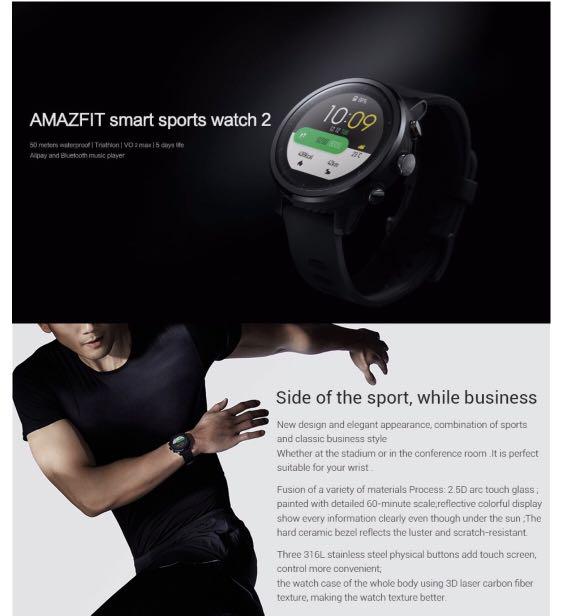 Amazfit stratos sapphire clearance glass