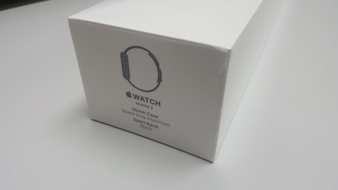 Apple watch series 3 sale 38mm box