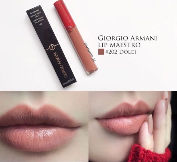 Giorgio armani lip discount maestro 202