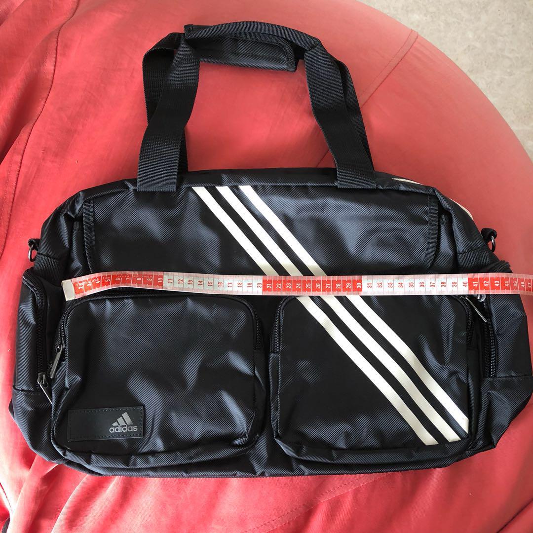 adidas black gym bag