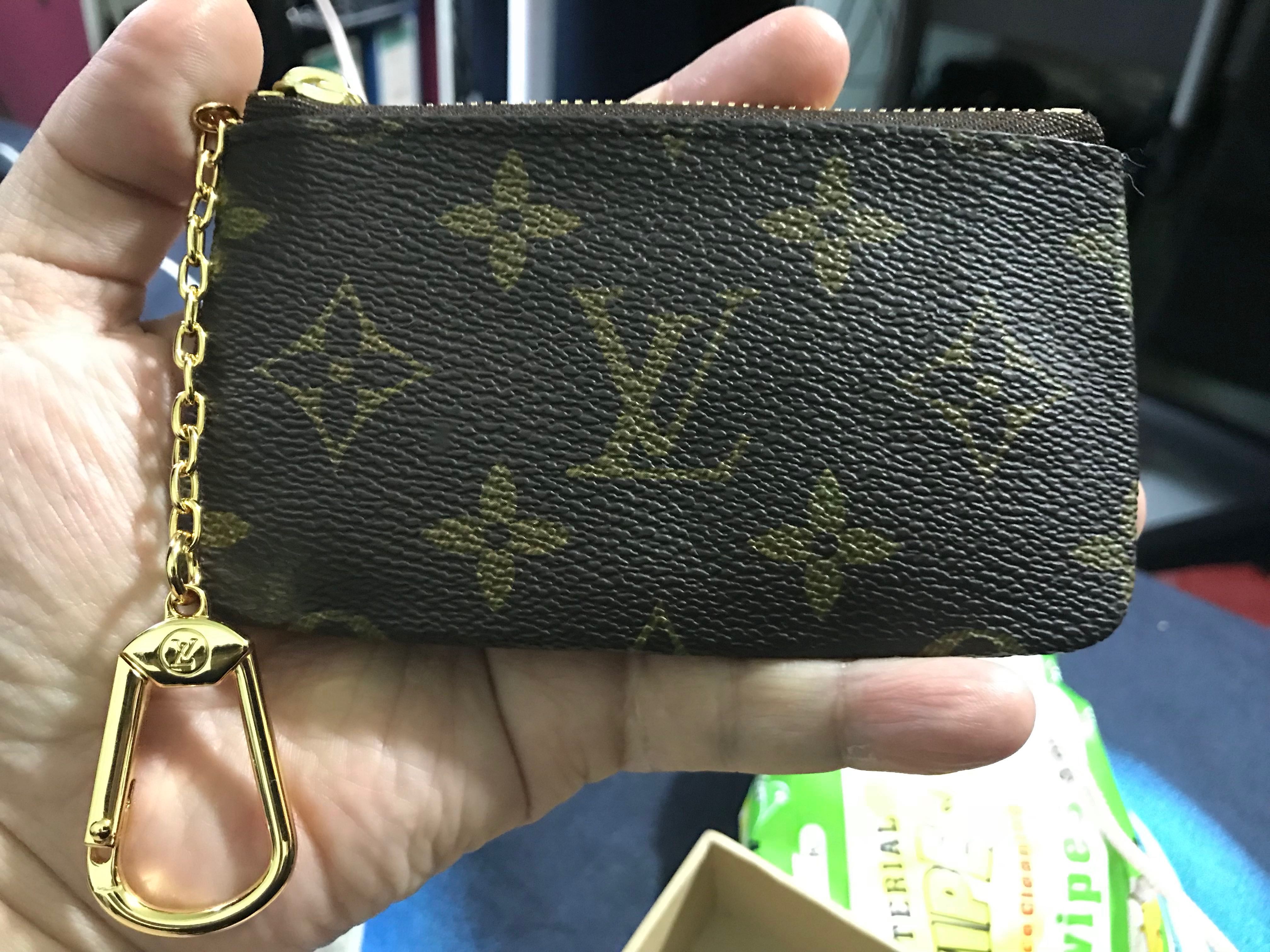 Authentic Louis Vuitton key pouch M62650, Women's Fashion, Bags & Purses & Pouches on Carousell