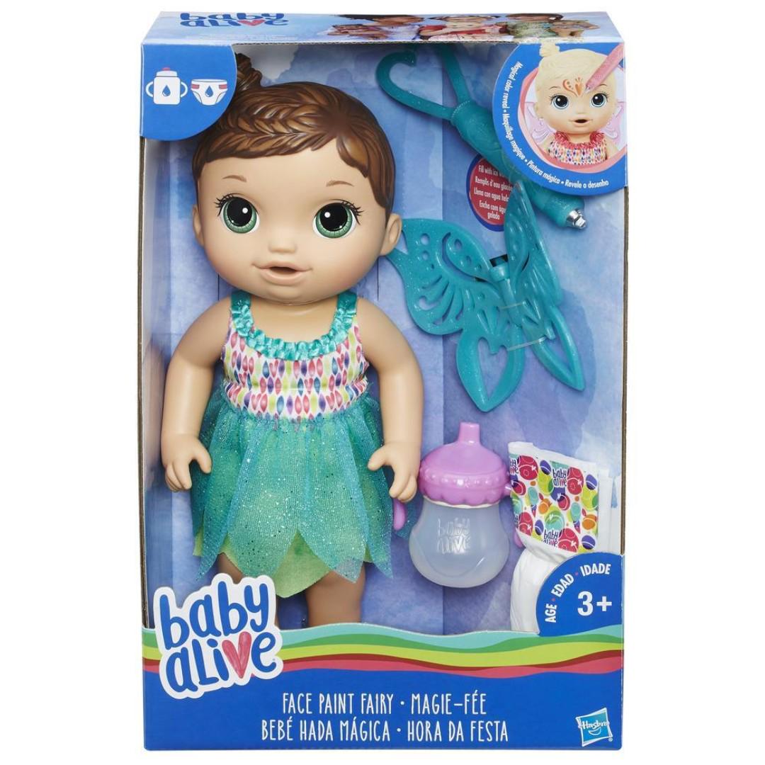 Baby alive doll face paint fairy cheap