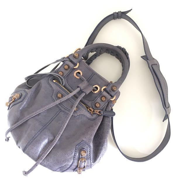 Balenciaga Bucket Bag Mini Pompon Luxury Bags Wallets On