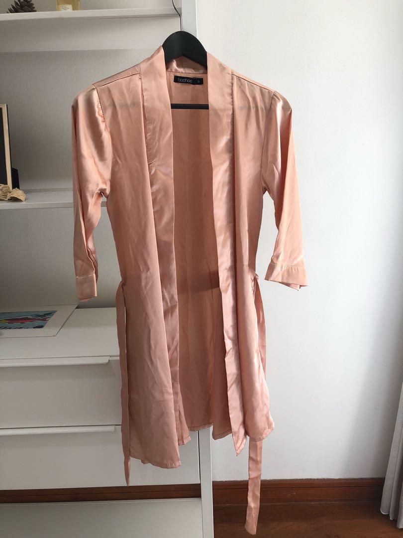 boohoo bridesmaid robe