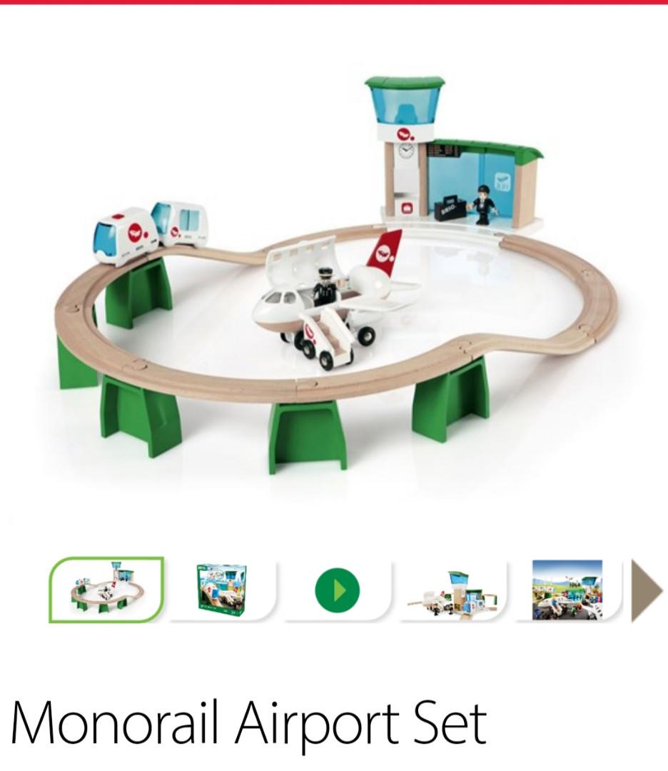 Brio monorail airport set Hobbies Toys Toys Games on Carousell