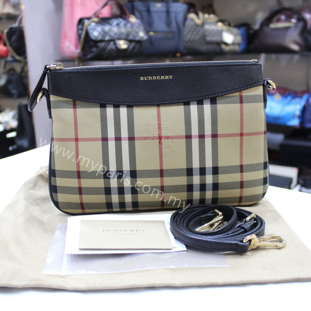 Burberry horseferry check crossbody bag best sale