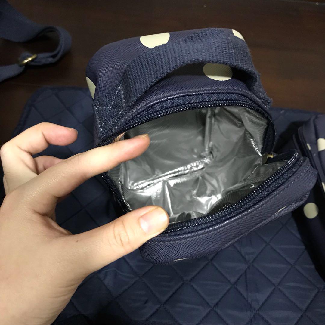 button spot smart nappy bag