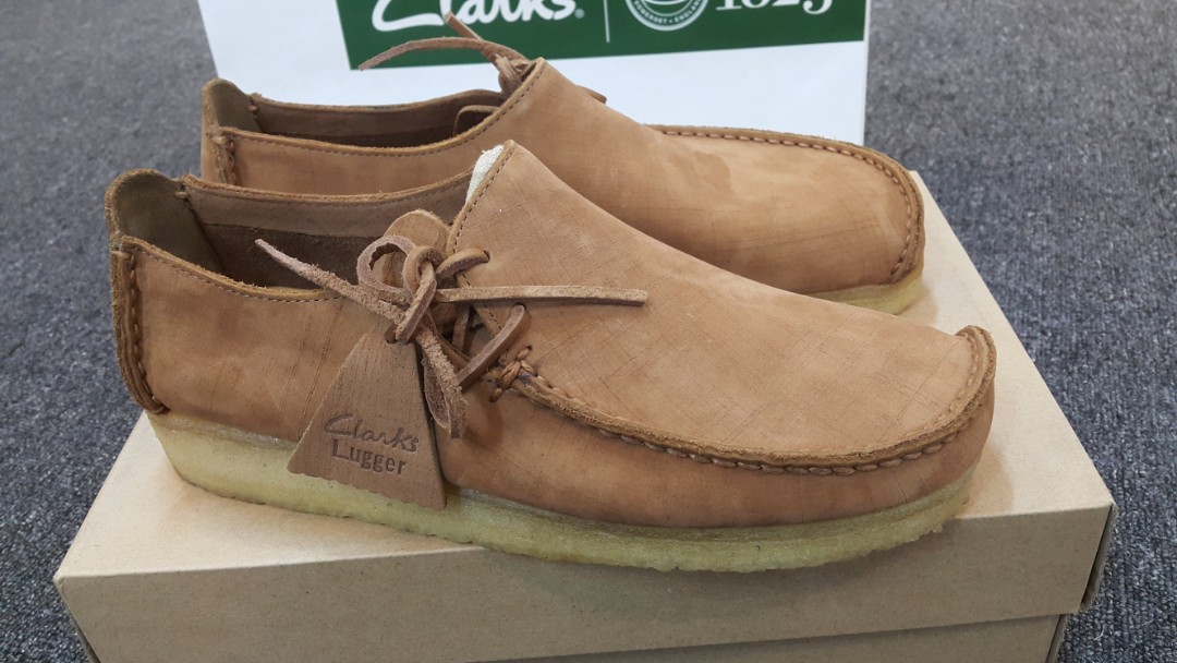 clarks lugger macara scratched