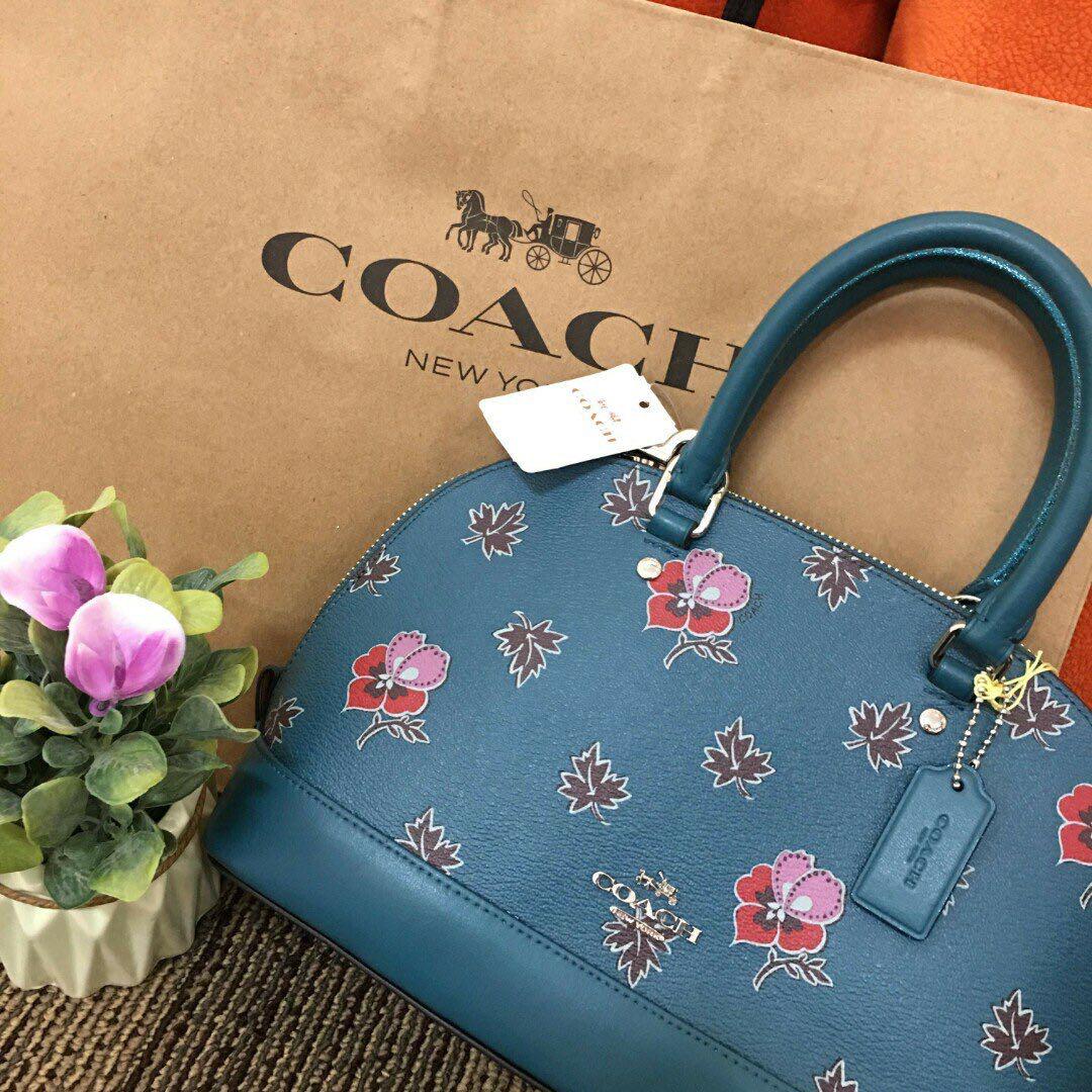 Coach mini sierra satchel, Women's Fashion, Bags & Wallets, Cross-body Bags  on Carousell