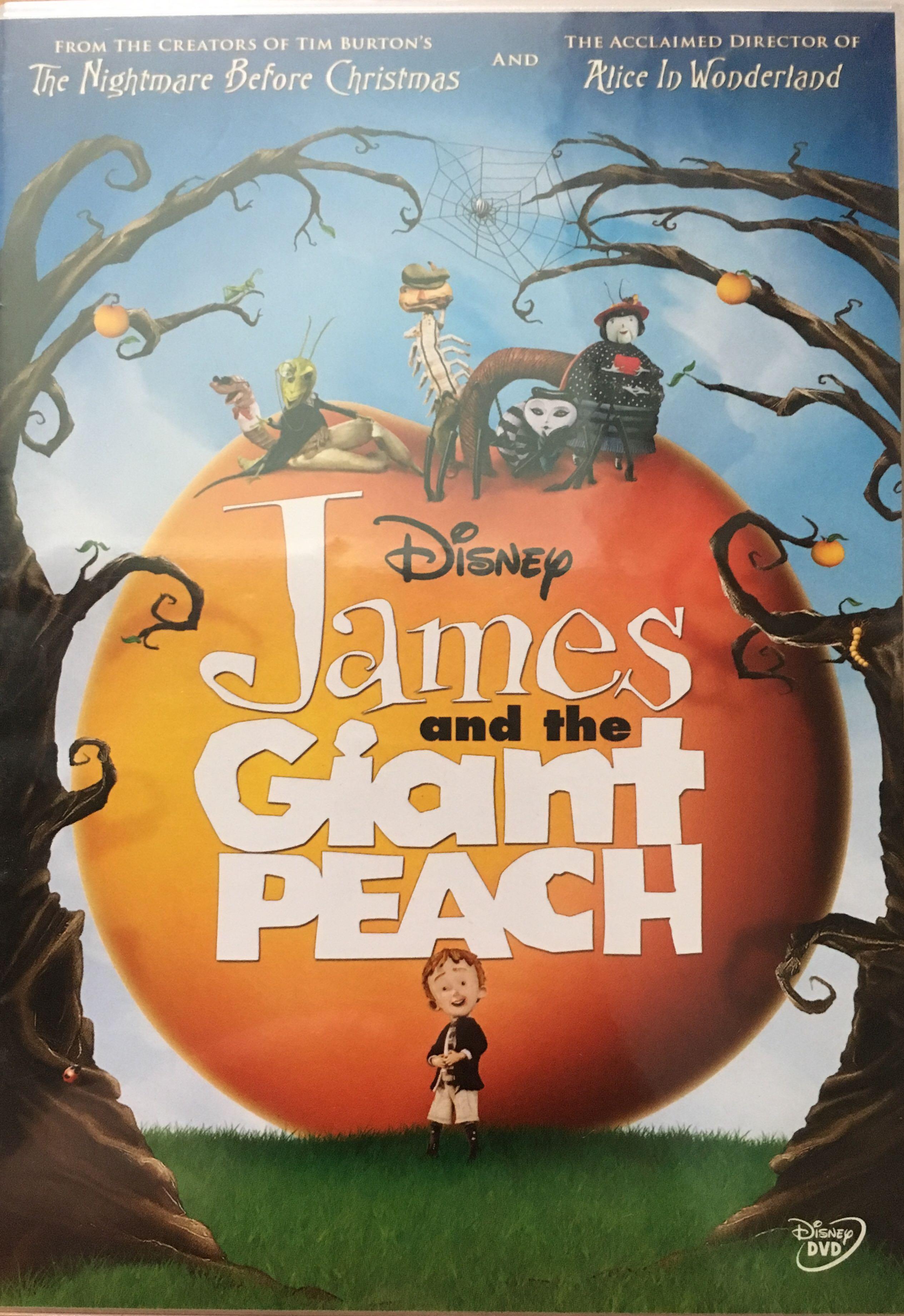 Disney Movie DVD James And The Giant Peach Hobbies Toys Music disney-movie-dvd-james-and-the-giant-peach-hobbies-toys-music