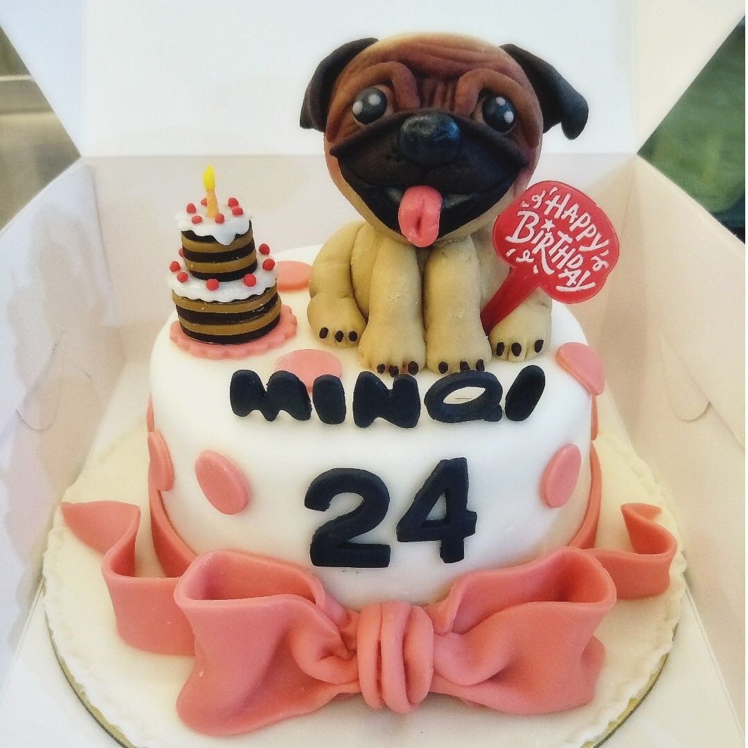 dog cake theme
