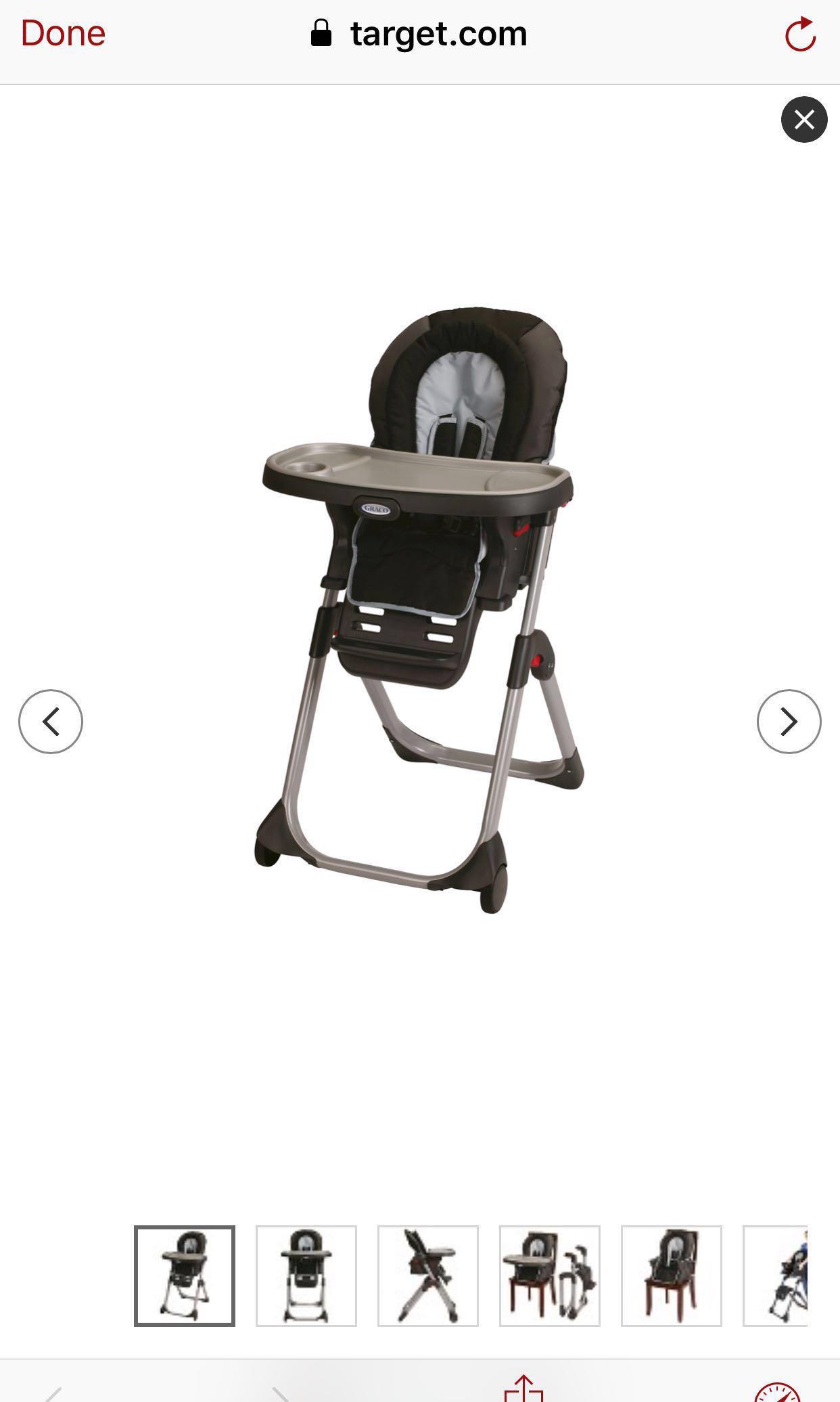 graco high chairs at target