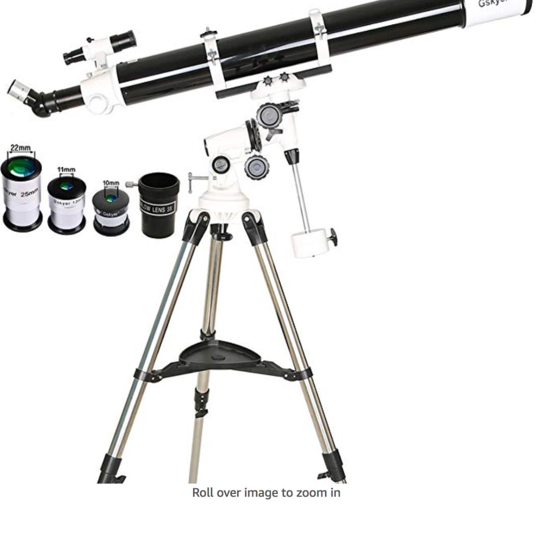 Gskyer Telescope, EQ901000 Astronomy Telescope, German Technology
