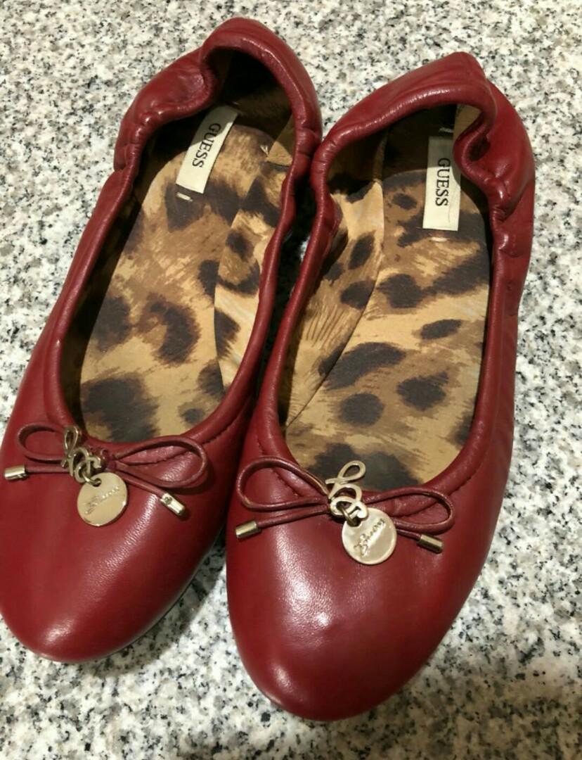 flat shoes guess