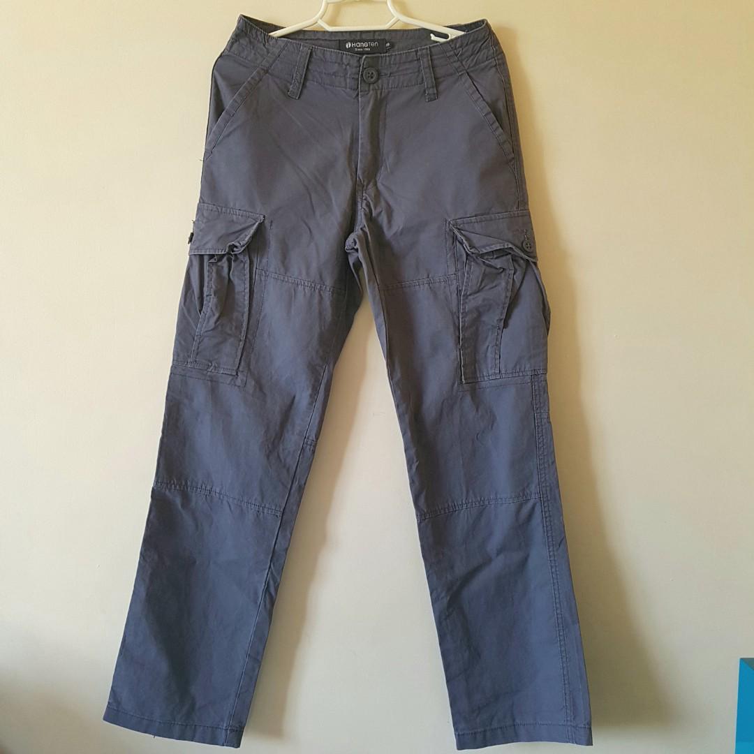 2pcs cargo pants 300 php, Men's Fashion, Bottoms, Jeans on Carousell