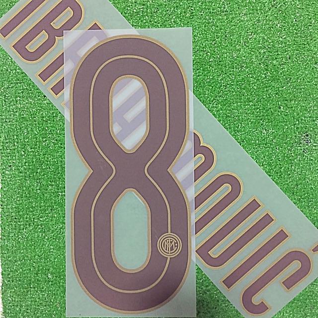 Ibrahimovic Inter Milan Nameset Sports Sports Games Equipment On Carousell