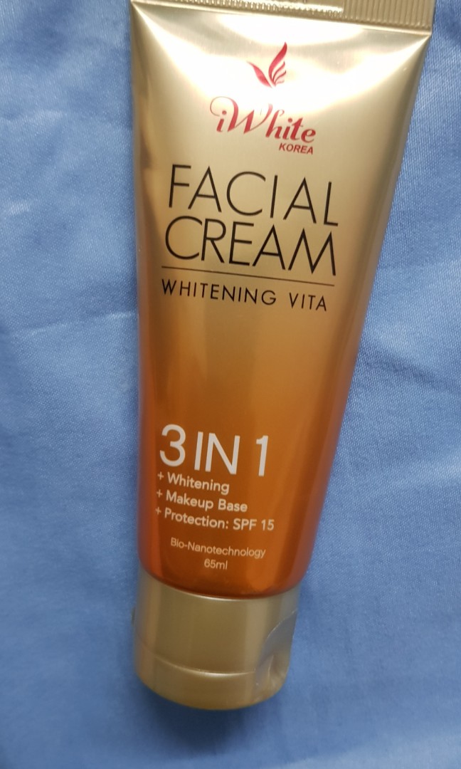 Iwhite korea facial cream whitening vita, Beauty & Personal Care, Face