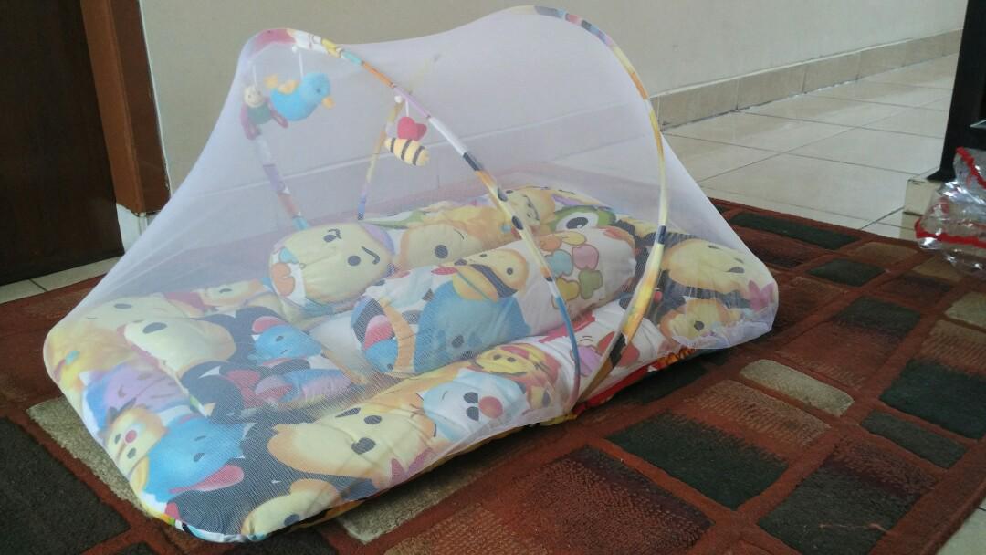 Kasur Bayi Kelambu Ada Mainannya Bayi Anak Lainnya Di Carousell