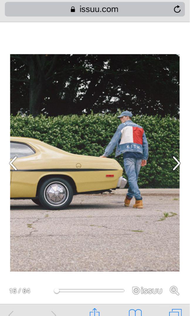 Kith x Tommy Hilfiger denim trucker jacket