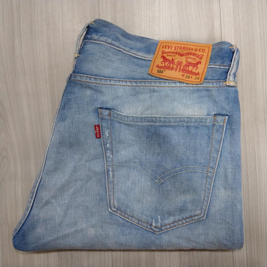 levis 504 w36 l34