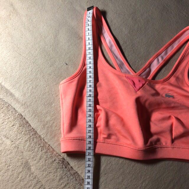 lacoste sports bra