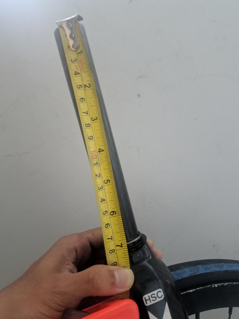 1 inch threadless carbon fork