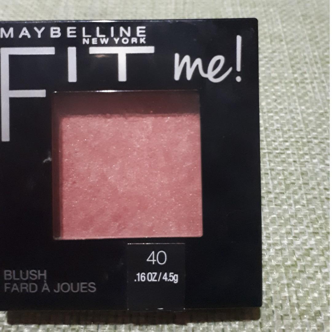 Maybelline Fit Me Blush On Peach Health Beauty Makeup On