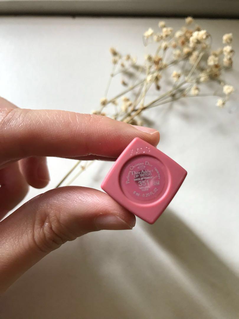 Dior addict lip deals tattoo 351
