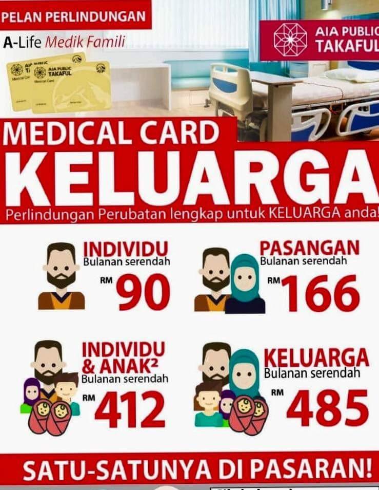 Medical Card Termurah Aia Takaful Everything Else Others On Carousell