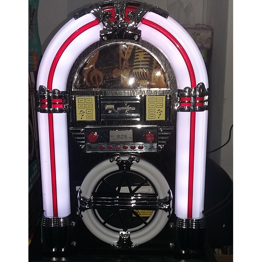 Mini Jukebox with Bluetooth, Audio, Portable Music Players on Carousell