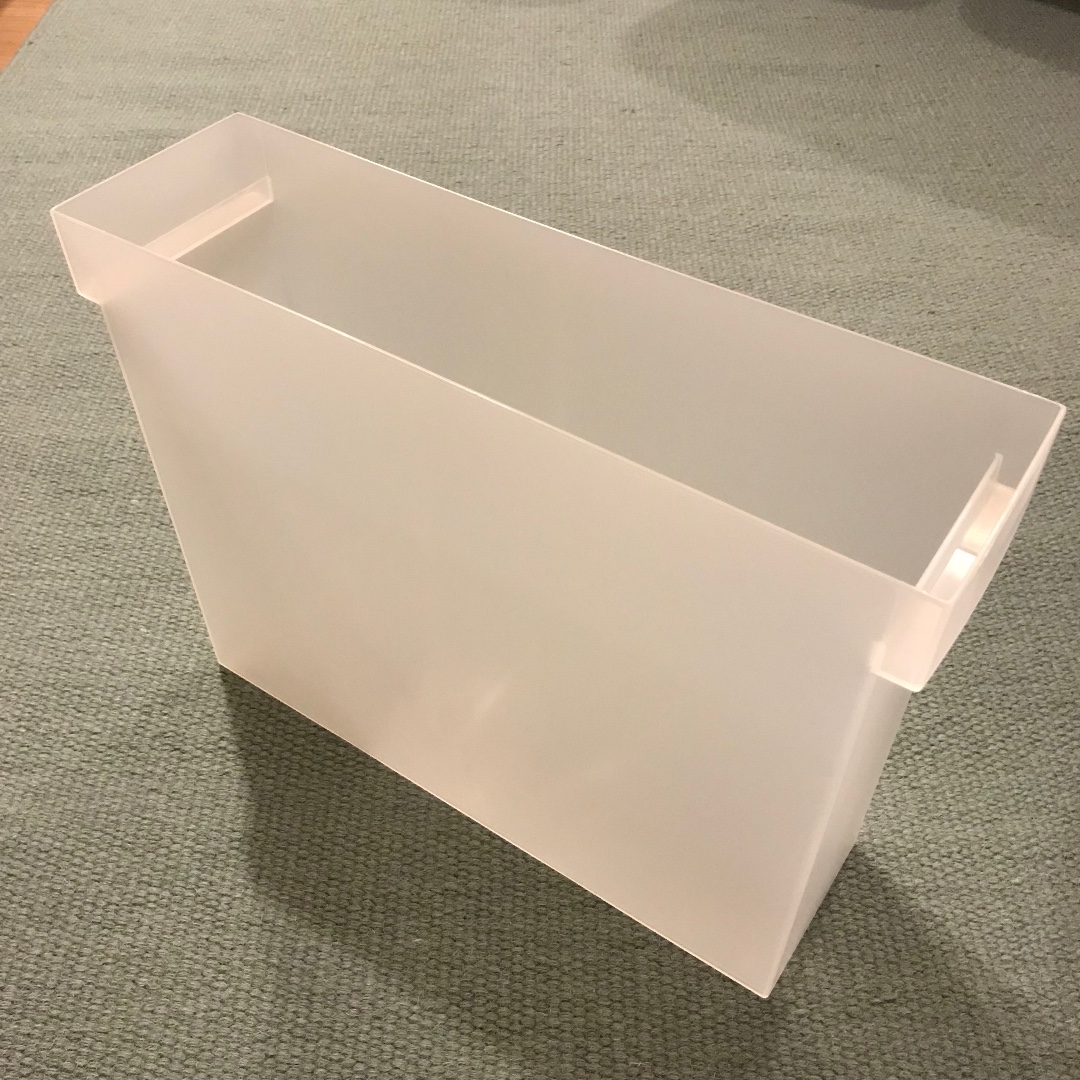 MUJI PP Suspension File Box, Hobbies & Toys, Stationery & Craft