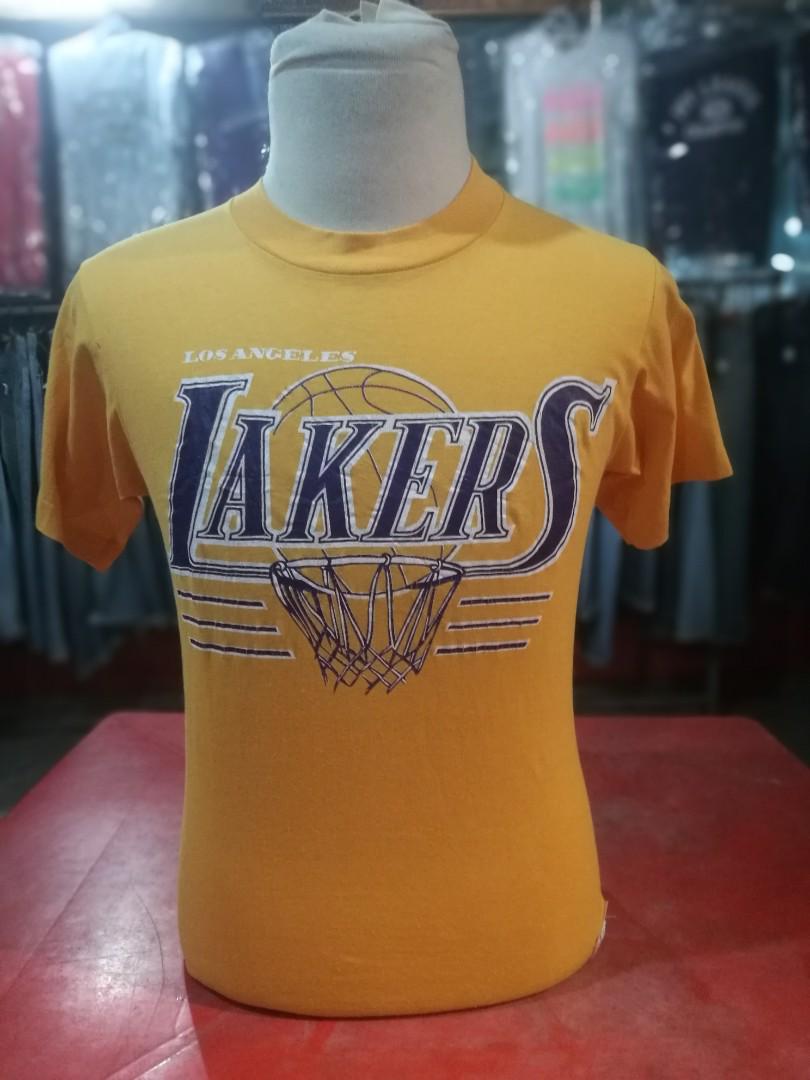 lakers vintage t shirt